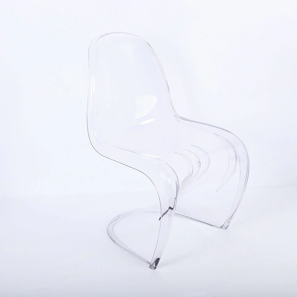 Crystal Clear S-shaped Chair