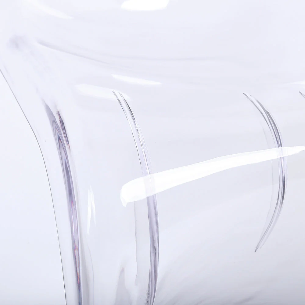 Crystal Clear S-shaped Chair