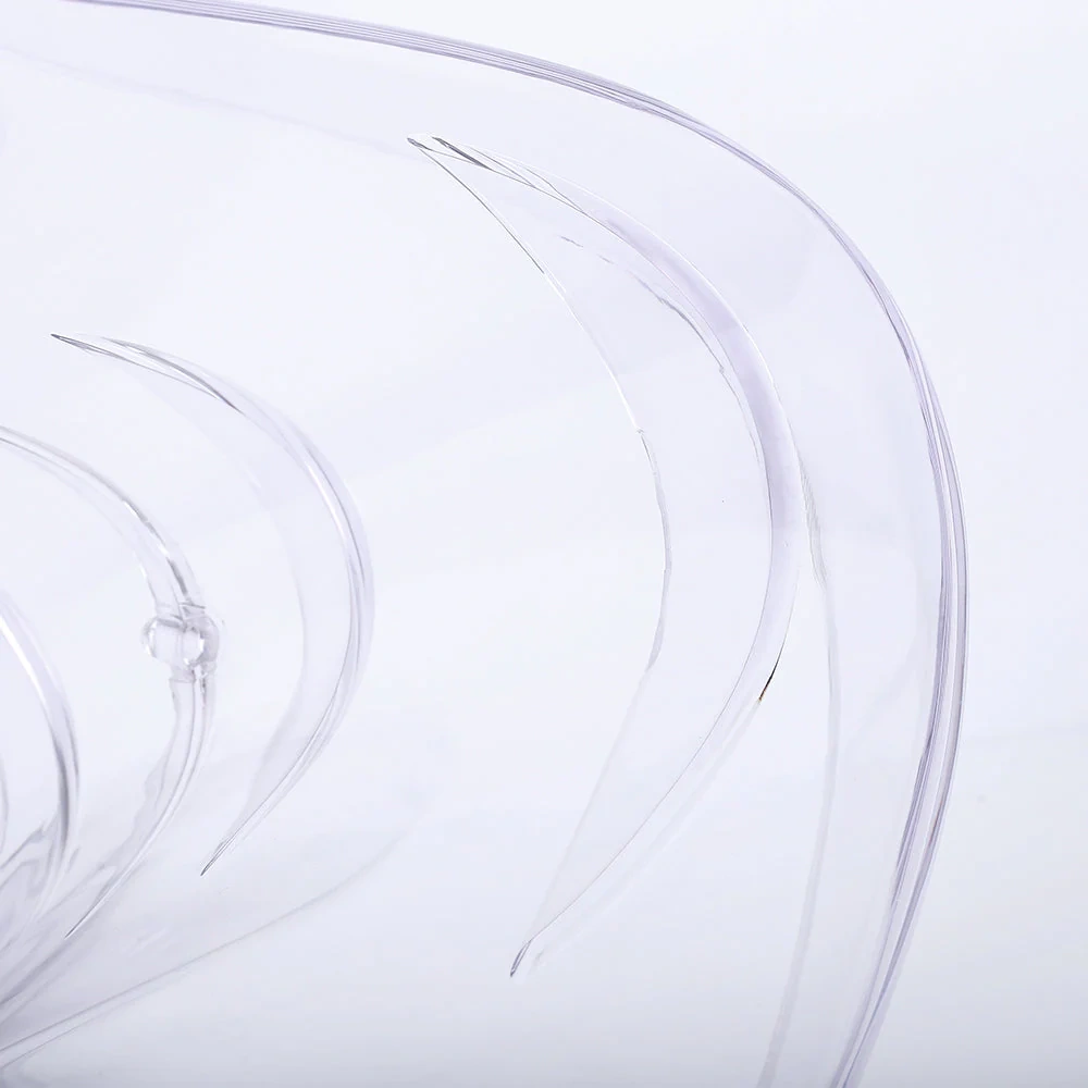 Crystal Clear S-shaped Chair