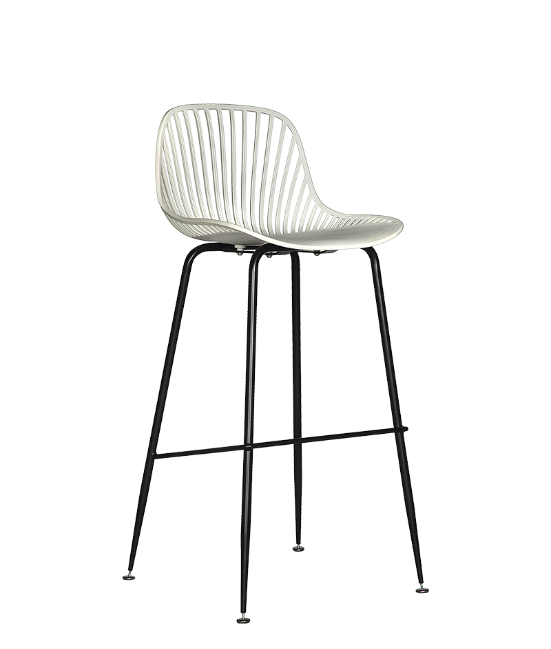 Modern Bucket Seat Bar Stool