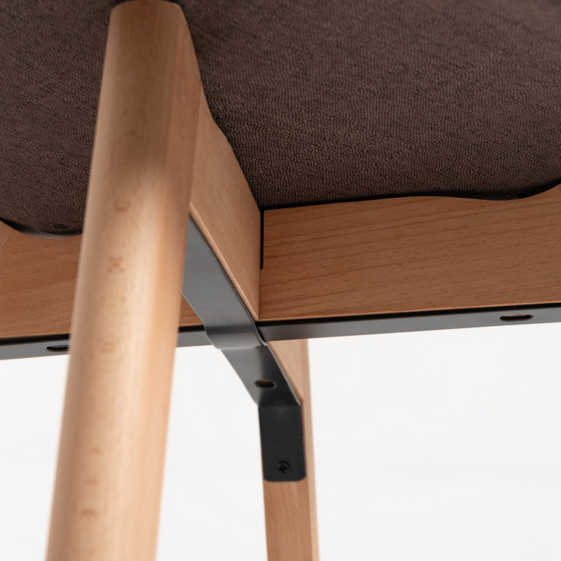 Patchwork Faux Leather Chair