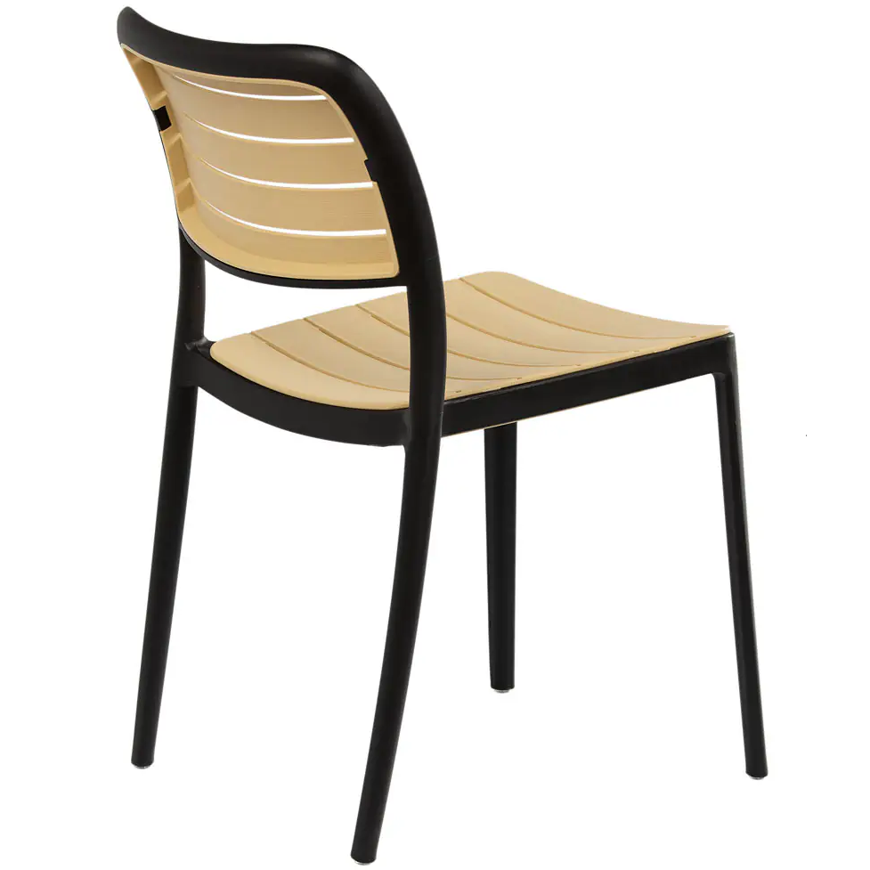 Outdoor Rattan Effect Plastic  Chairs