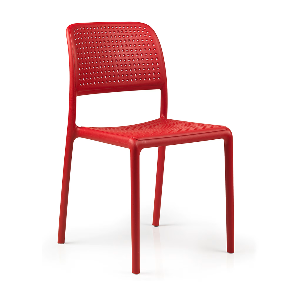 Bora Bistrot Stacking Resin Dining Side Chair