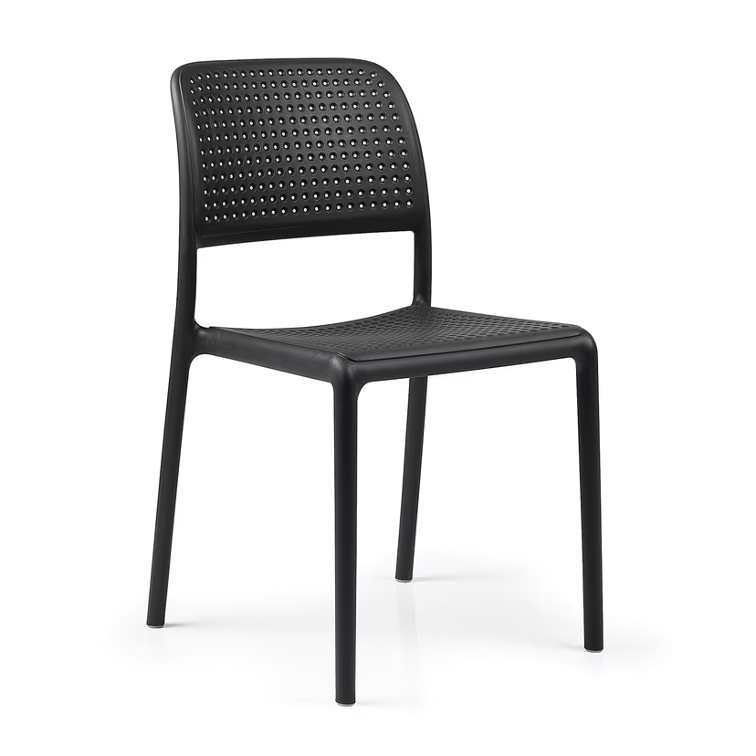 Bora Bistrot Stacking Resin Dining Side Chair