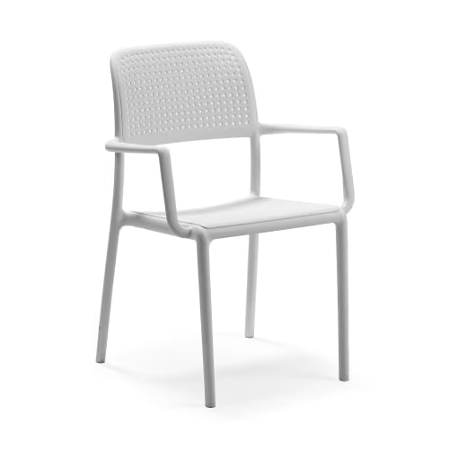 Bora Bistrot Stacking Resin Dining Arm Chair