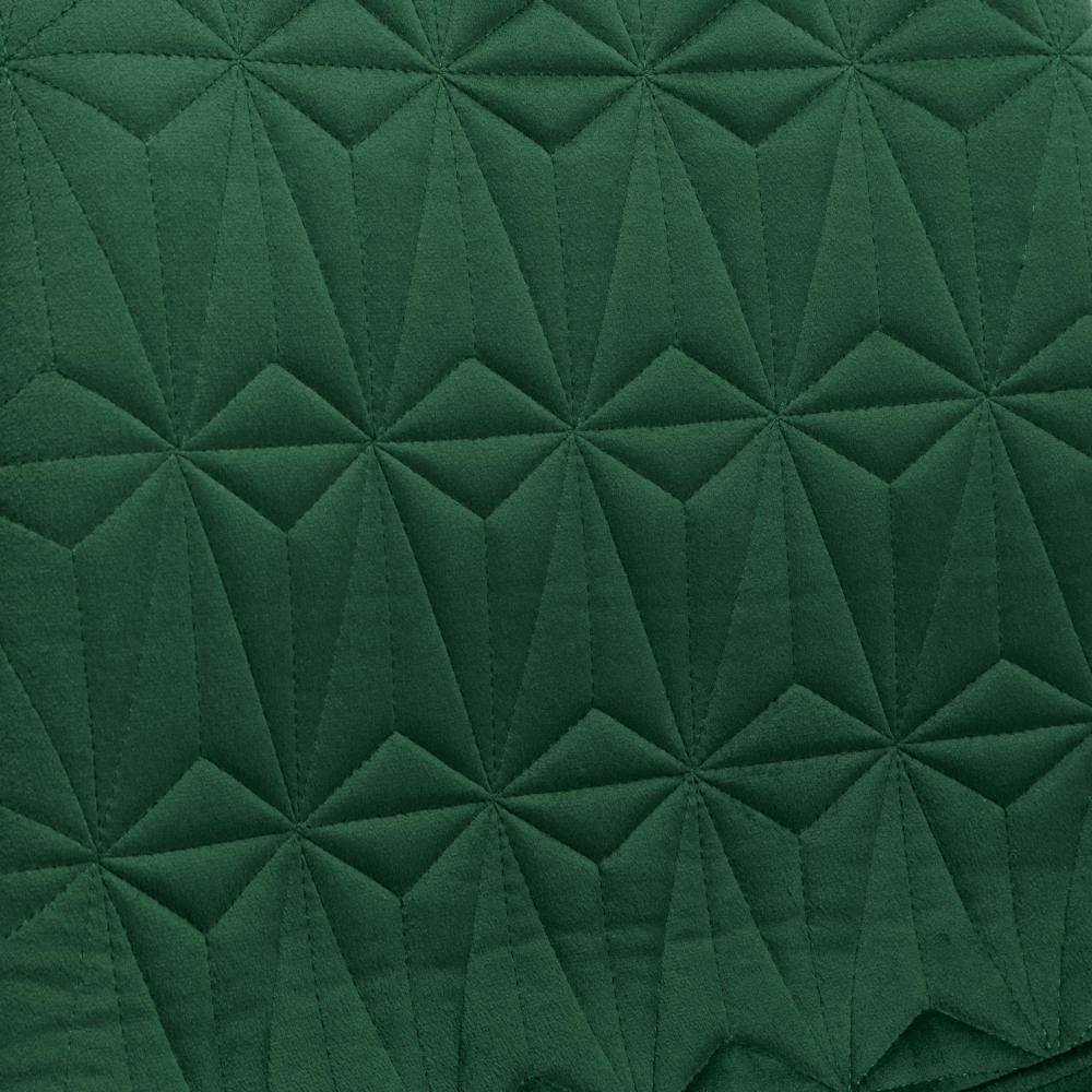 Velvet upholstered chair