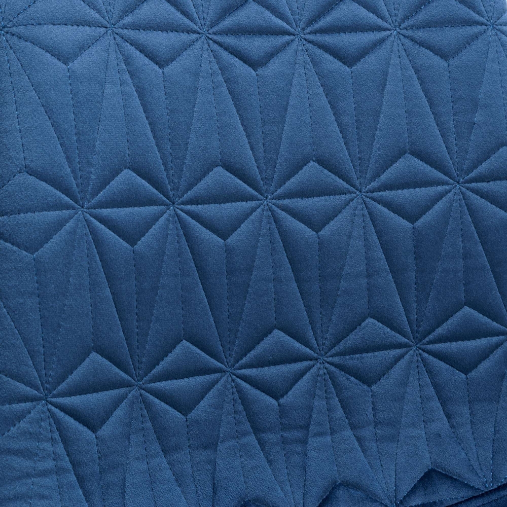 Velvet upholstered chair