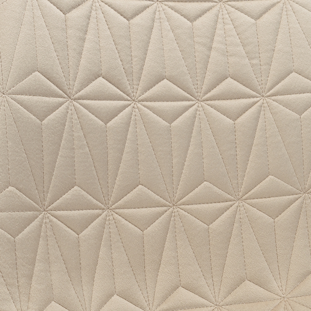 Velvet upholstered chair