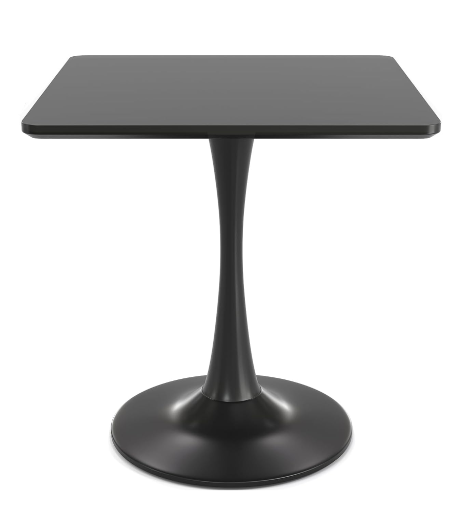 Square Modern Dining Table Pedestal Tulip Table Mid Century Coffee Table