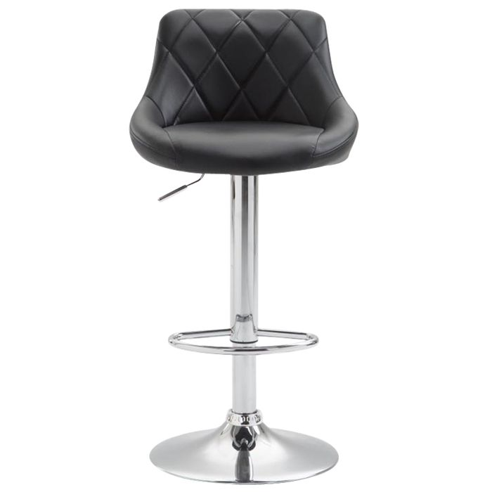 PU Leather Bar Stools Height Adjustable Bar Stools