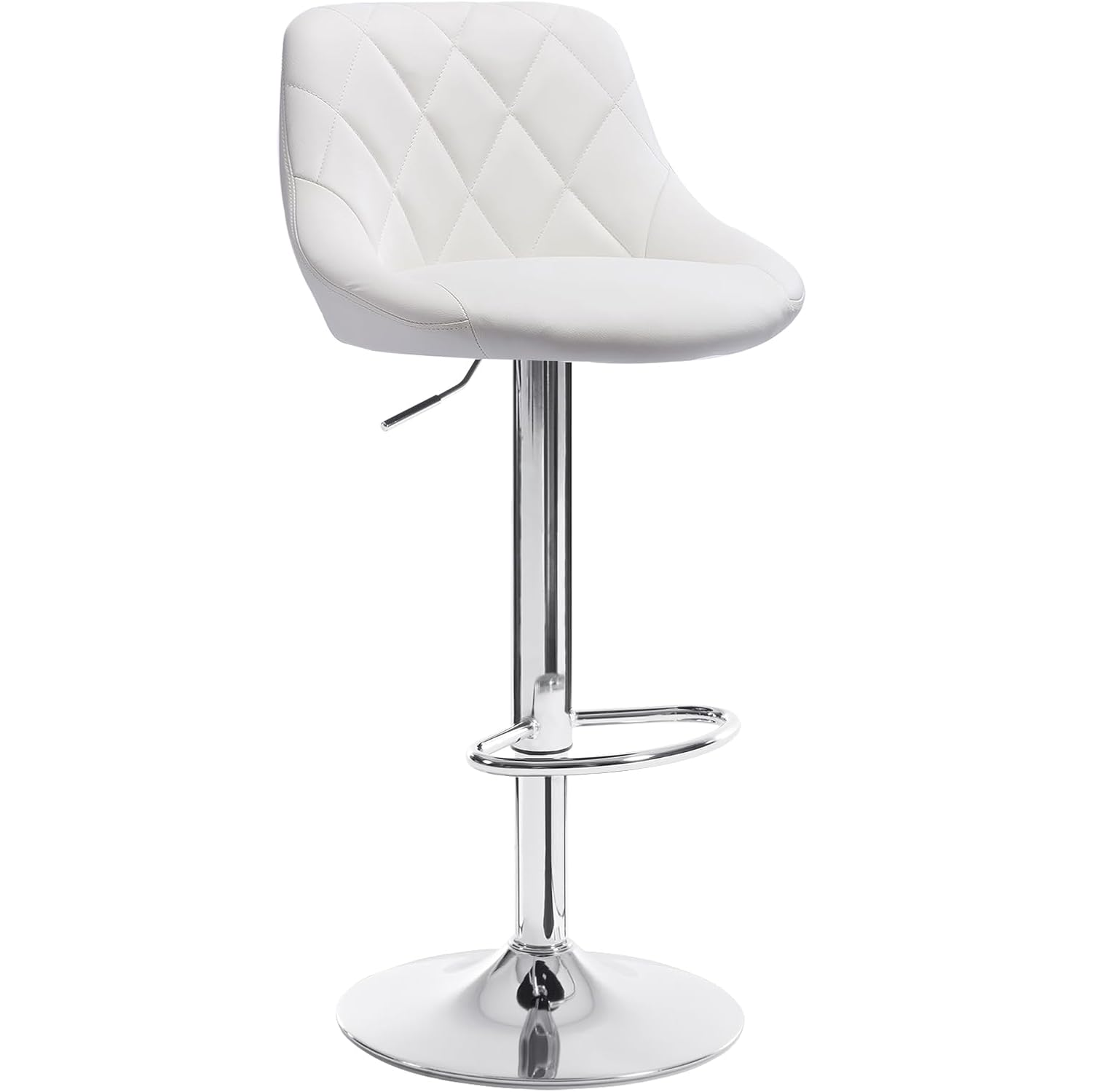 PU Leather Bar Stools Height Adjustable Bar Stools