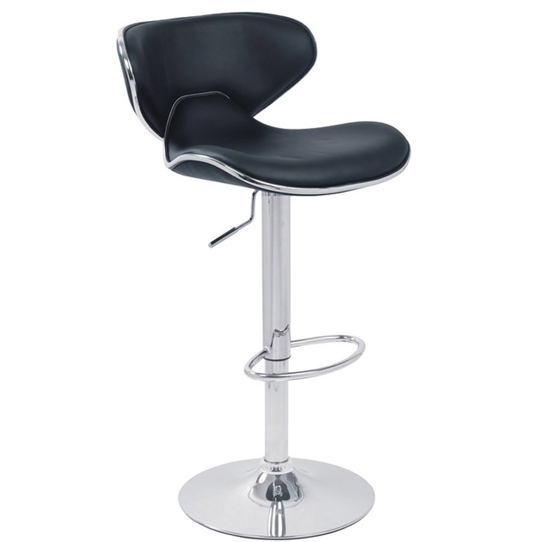PU Leather Height Adjustable Bar Stools