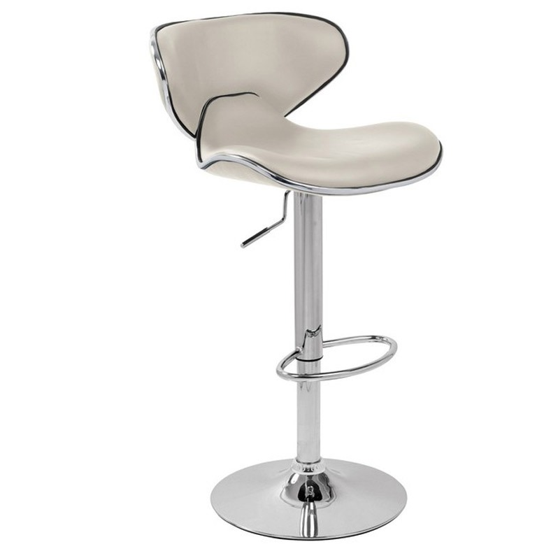 PU Leather Height Adjustable Bar Stools