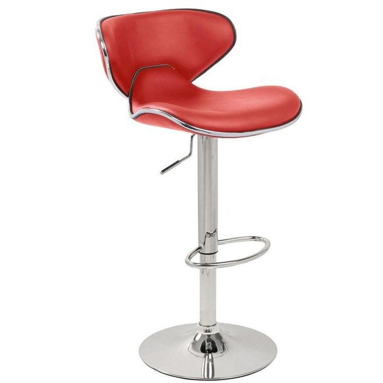 PU Leather Height Adjustable Bar Stools
