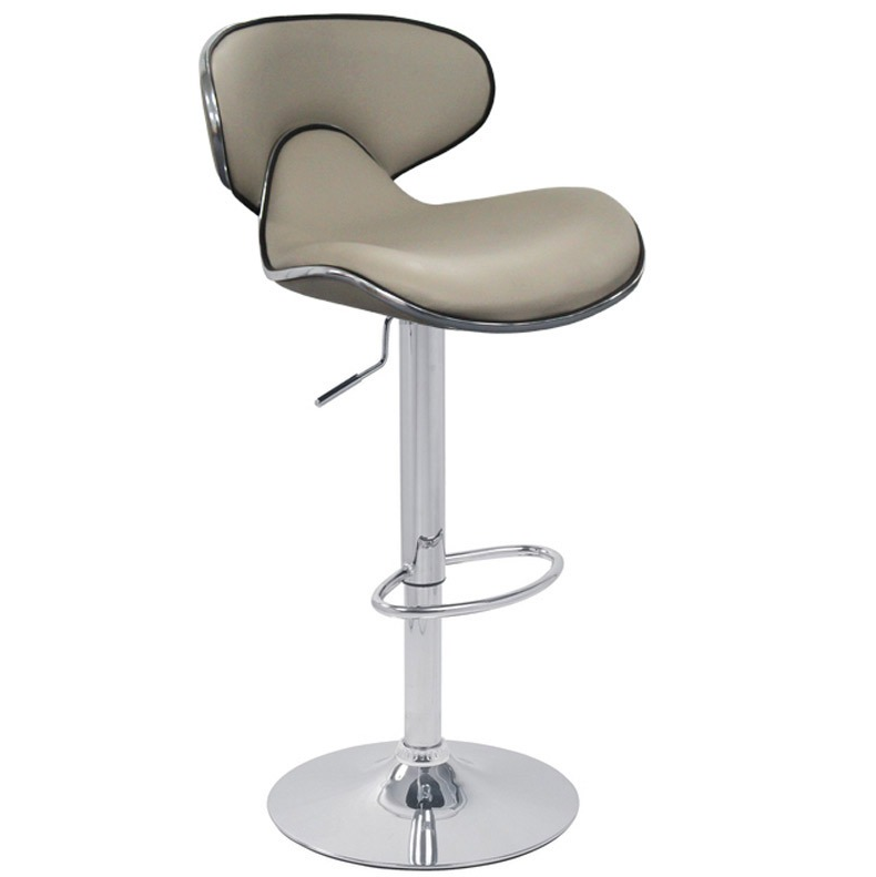 PU Leather Height Adjustable Bar Stools