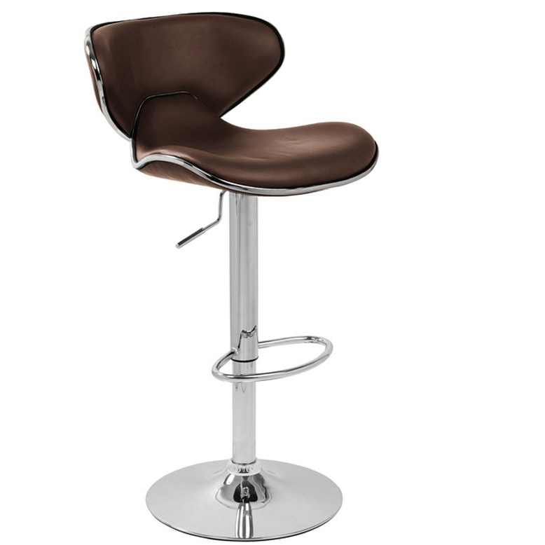 PU Leather Height Adjustable Bar Stools