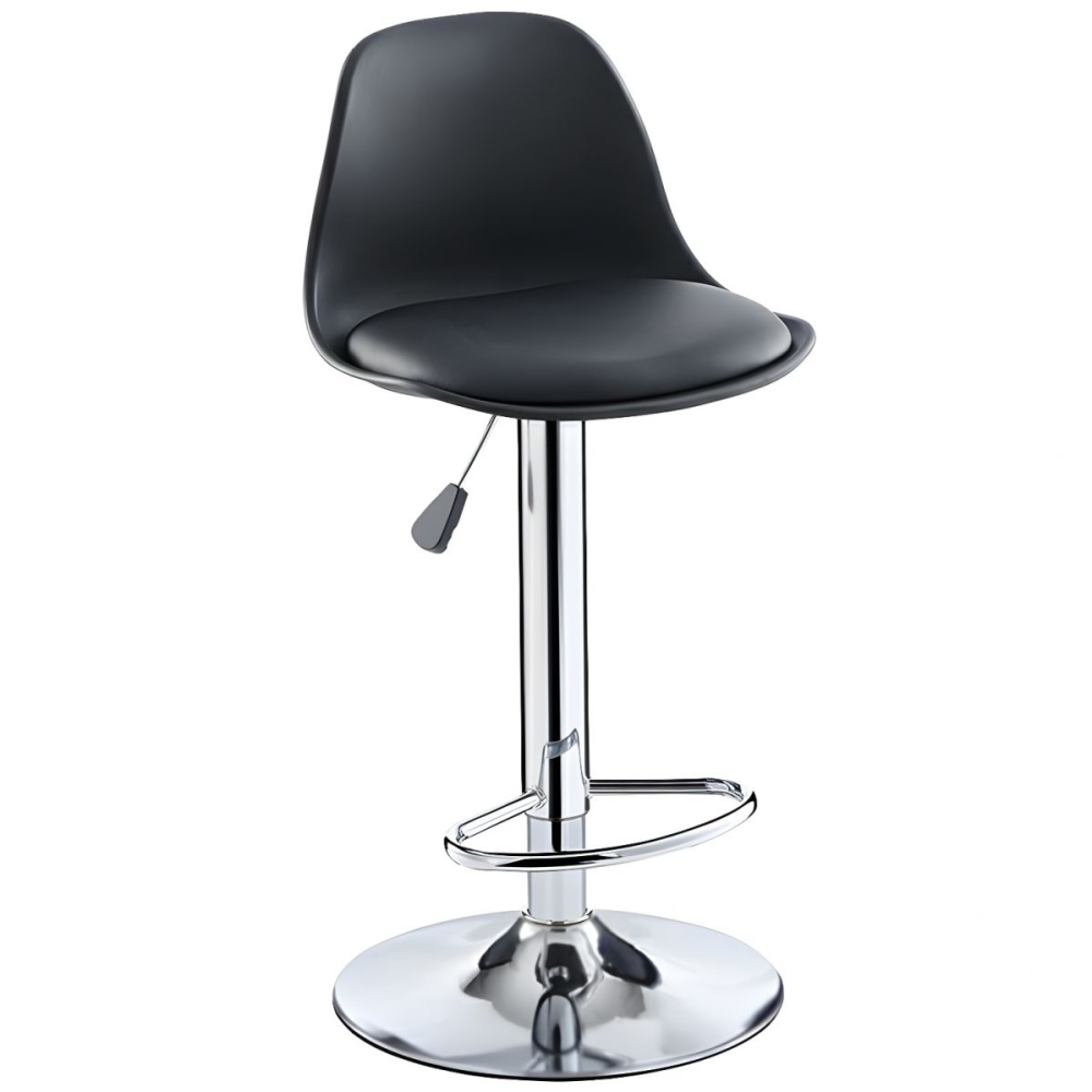 Tulip Bar Stool WIth Soft PU Leather Cushion