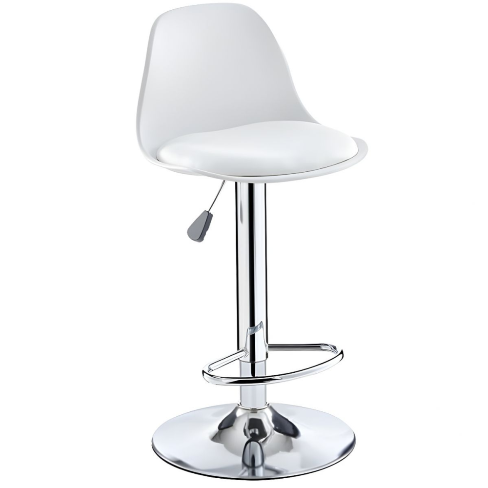 Tulip Bar Stool WIth Soft PU Leather Cushion