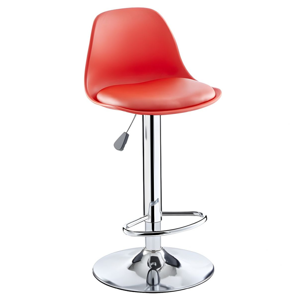 Tulip Bar Stool WIth Soft PU Leather Cushion