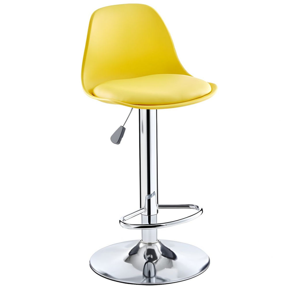 Tulip Bar Stool WIth Soft PU Leather Cushion