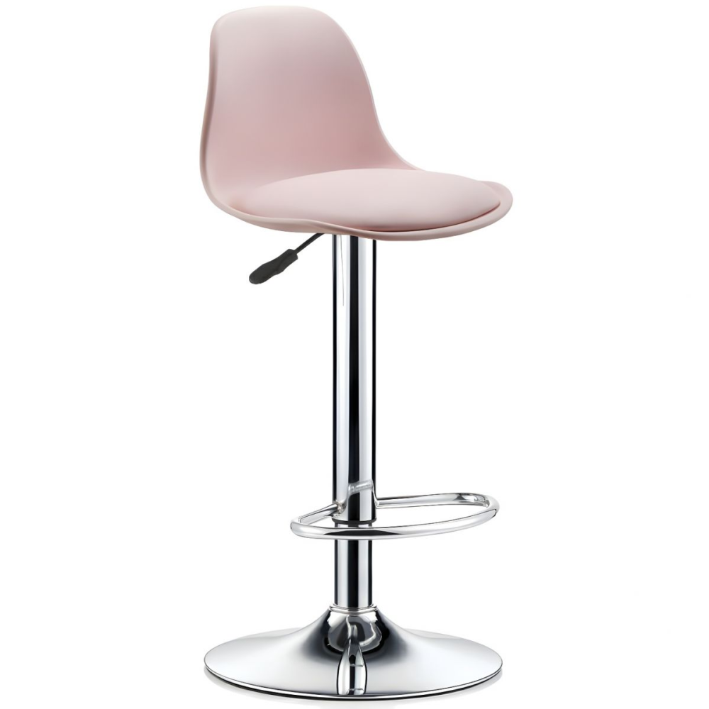 Tulip Bar Stool WIth Soft PU Leather Cushion