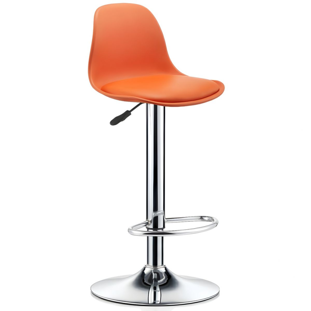 Tulip Bar Stool WIth Soft PU Leather Cushion