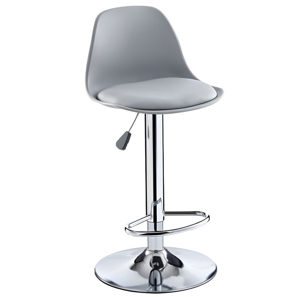 Tulip Bar Stool WIth Soft PU Leather Cushion