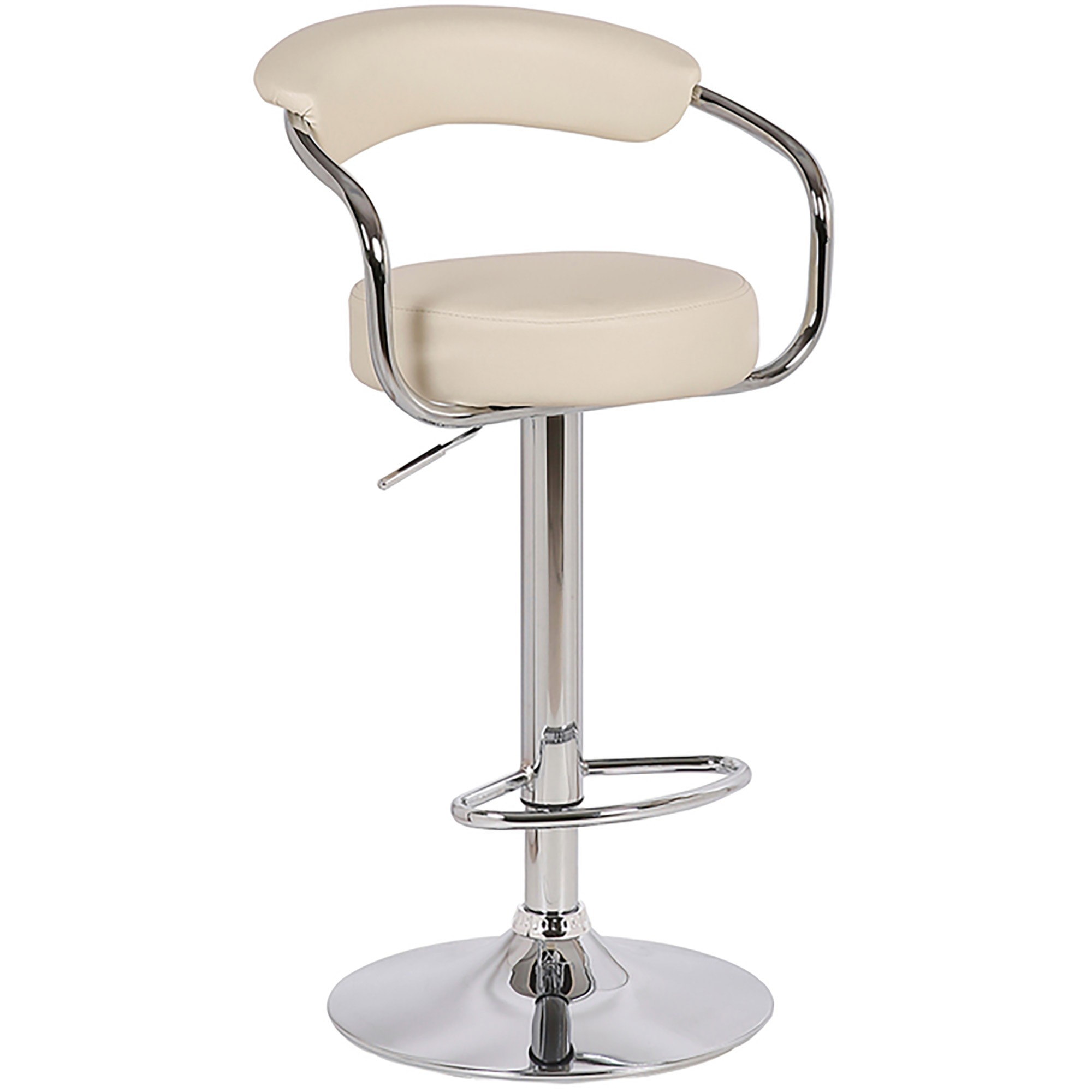 Counter Bar Stool With Back