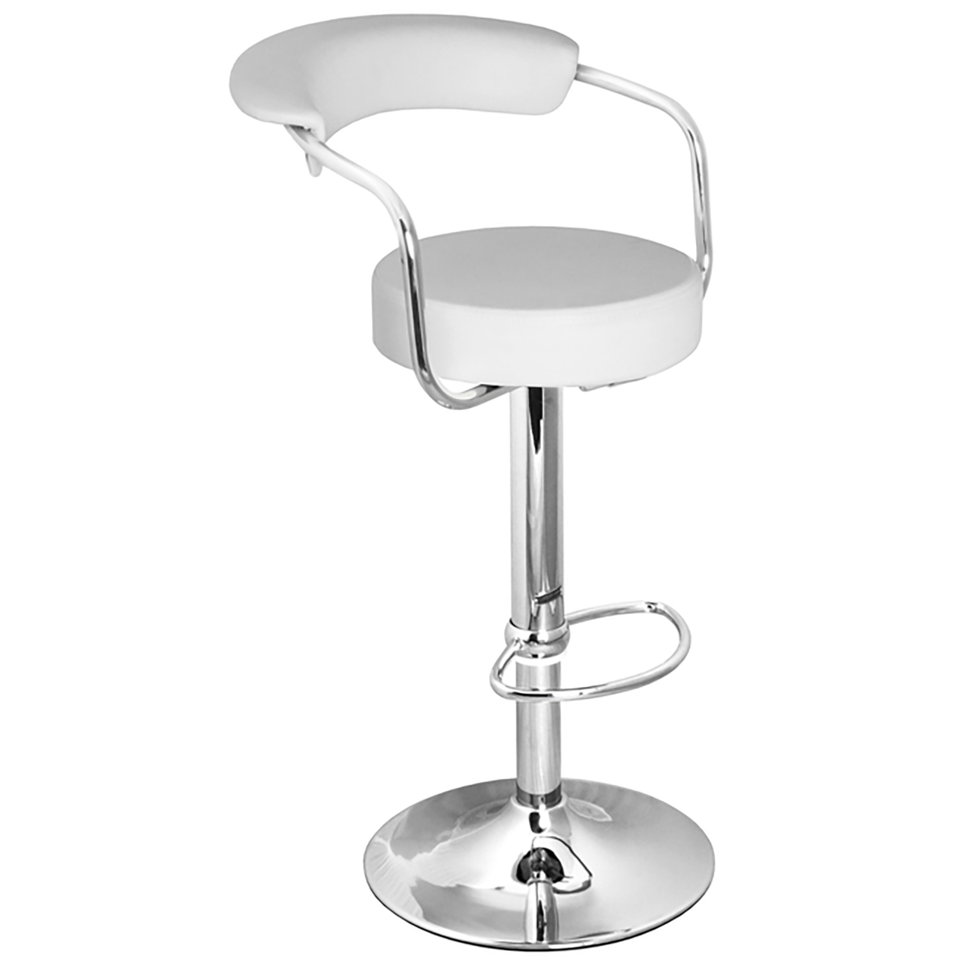 Counter Bar Stool With Back