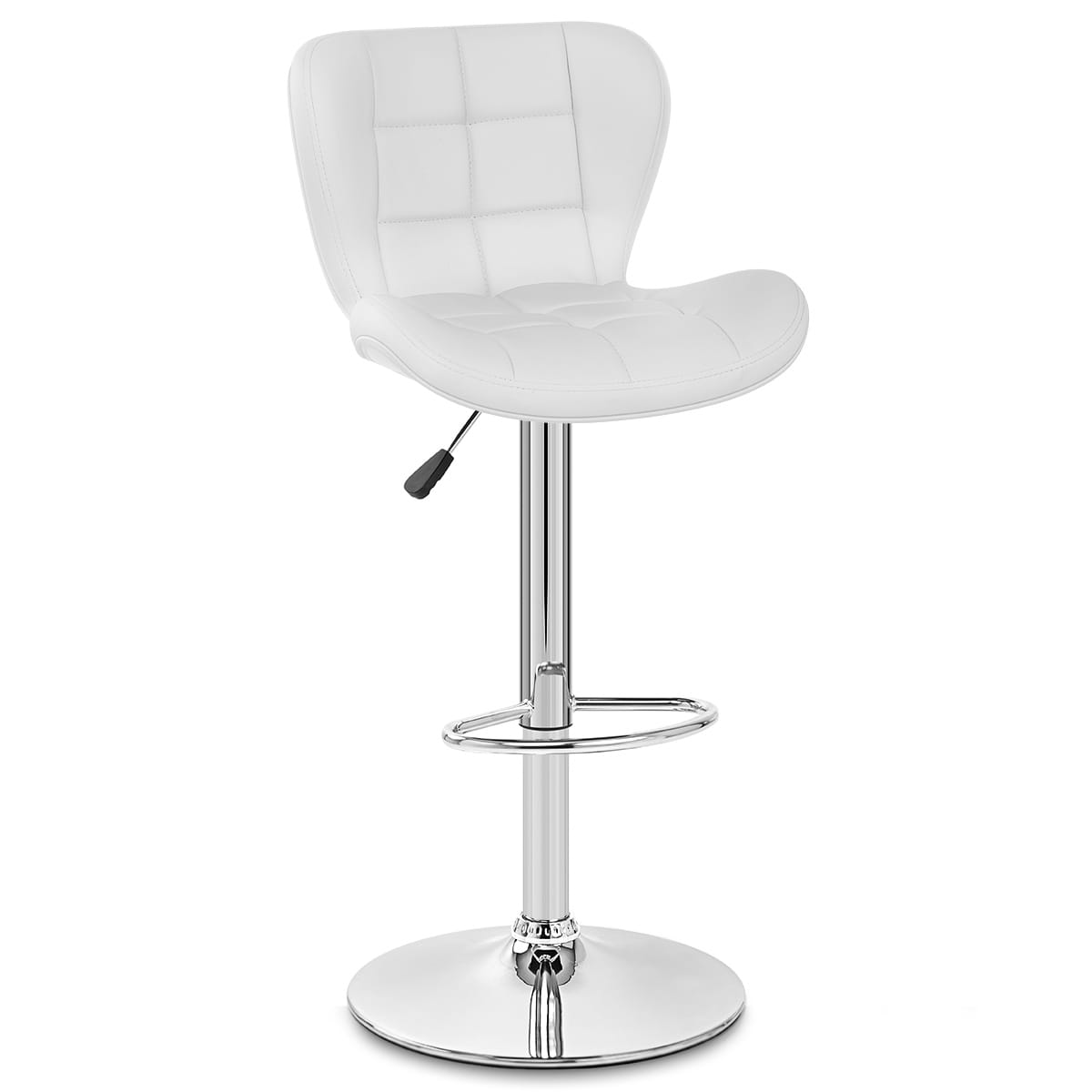 High Back PU Leather Bar Stool