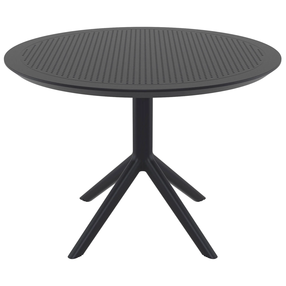 Plastic Sky Commercial Grade Indoor Outdoor Round Dining Table