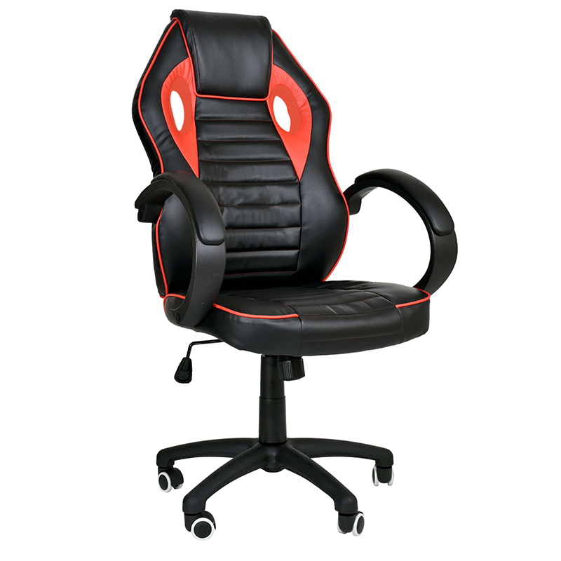Gaming Chair Black and White