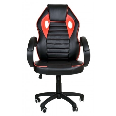 Gaming Chair Black and White