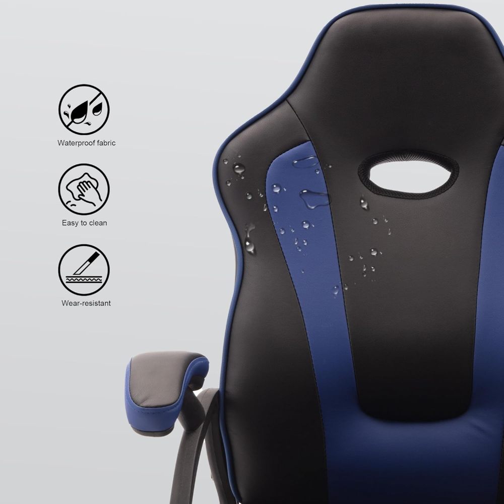 Ergonomic Office Gaming Desk Chair with Wheels 360° Swivel Chair