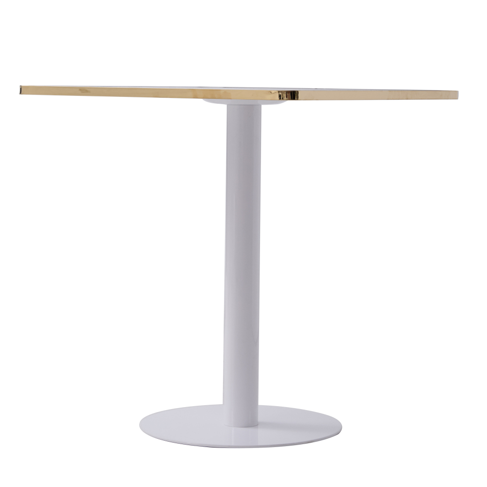Circle Luxury Edition Table  - Square Top Compact
