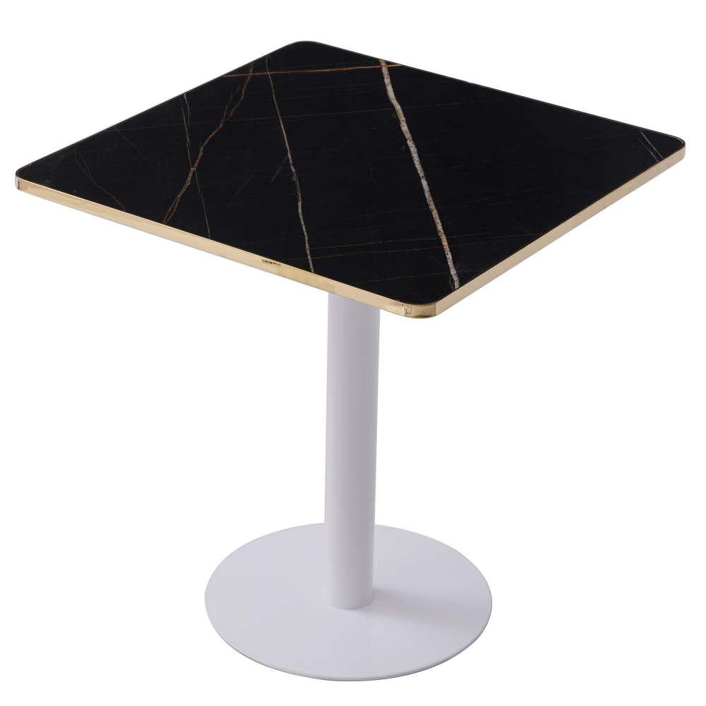 Circle Luxury Edition Table  - Square Top Compact
