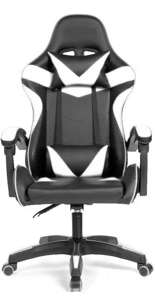 Reclining Gamer Chair with 3D Swivel Armrest and Pad