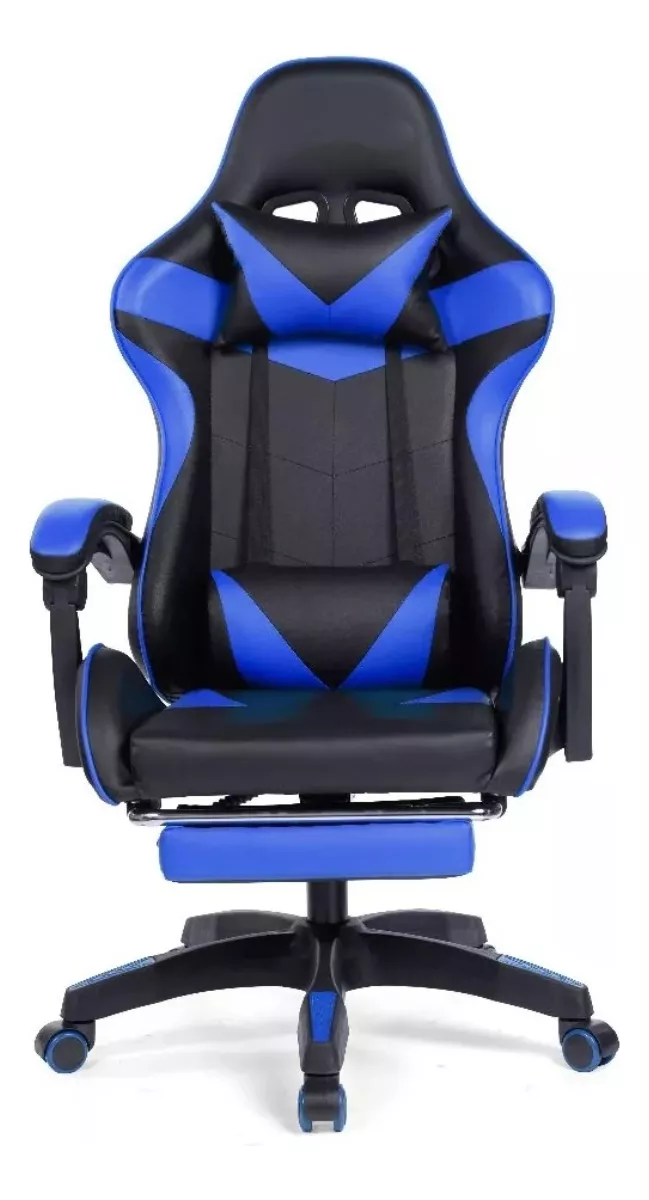 Reclining Gamer Chair with 3D Swivel Armrest and Pad