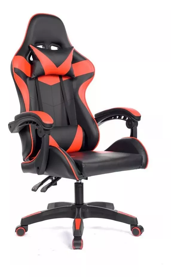Reclining Gamer Chair with 3D Swivel Armrest and Pad