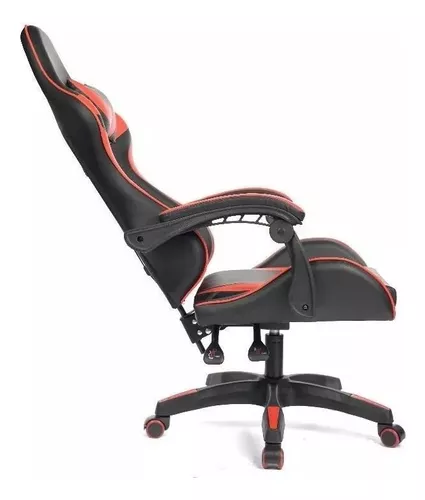 Reclining Gamer Chair with 3D Swivel Armrest and Pad