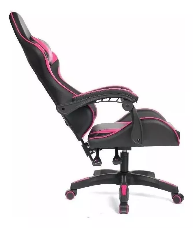 Reclining Gamer Chair with 3D Swivel Armrest and Pad