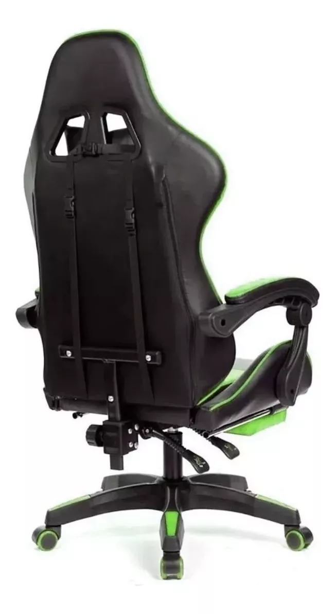 Reclining Gamer Chair with 3D Swivel Armrest and Pad