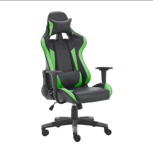 Gaming Chairs Computer Chair with High Back and Adjustable Footrest
