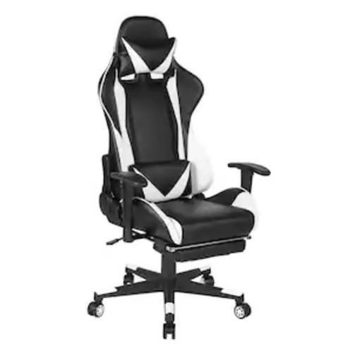 Gaming Chairs Computer Chair with High Back and Adjustable Footrest