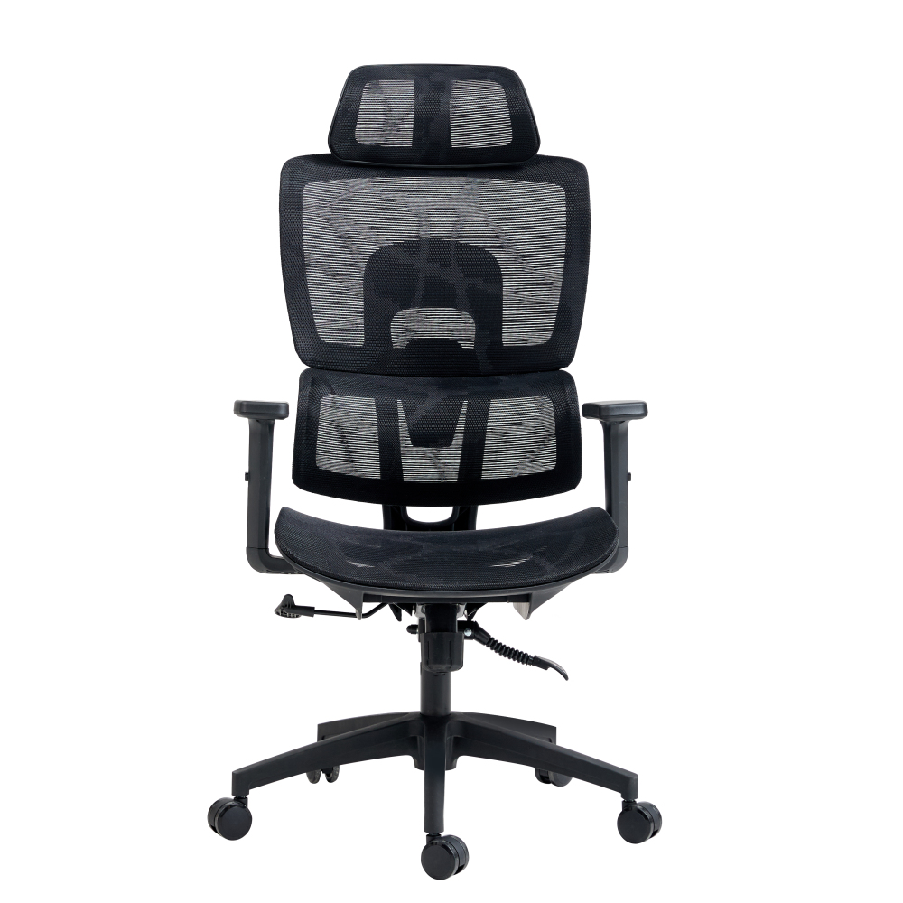 Modern High Back Height Adjustable Lumbar Support Mash Executive Office Chair