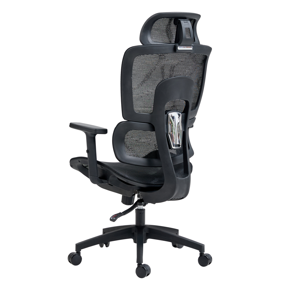 Modern High Back Height Adjustable Lumbar Support Mash Executive Office Chair
