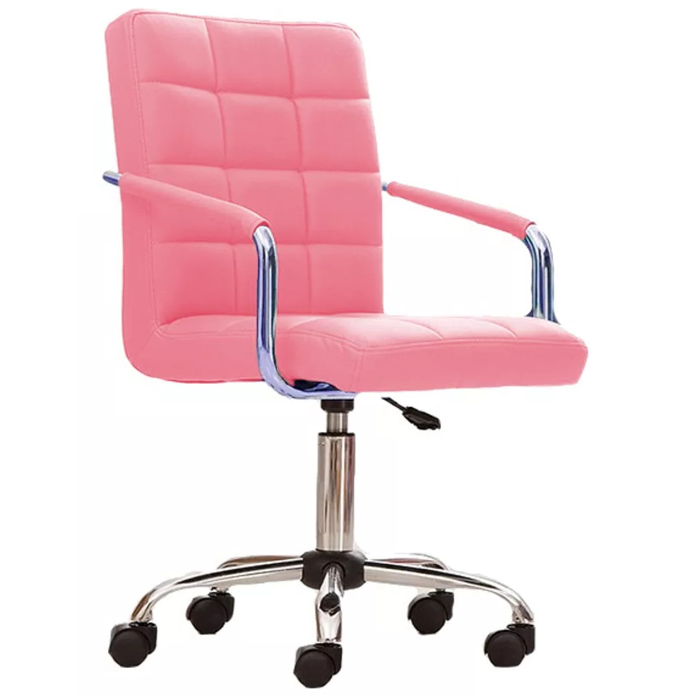 Classic High Back Office Chair PU Leather - Black