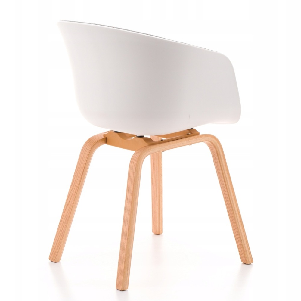 HEY About A Chair AAC22 With Upholstery and Wooden Legs