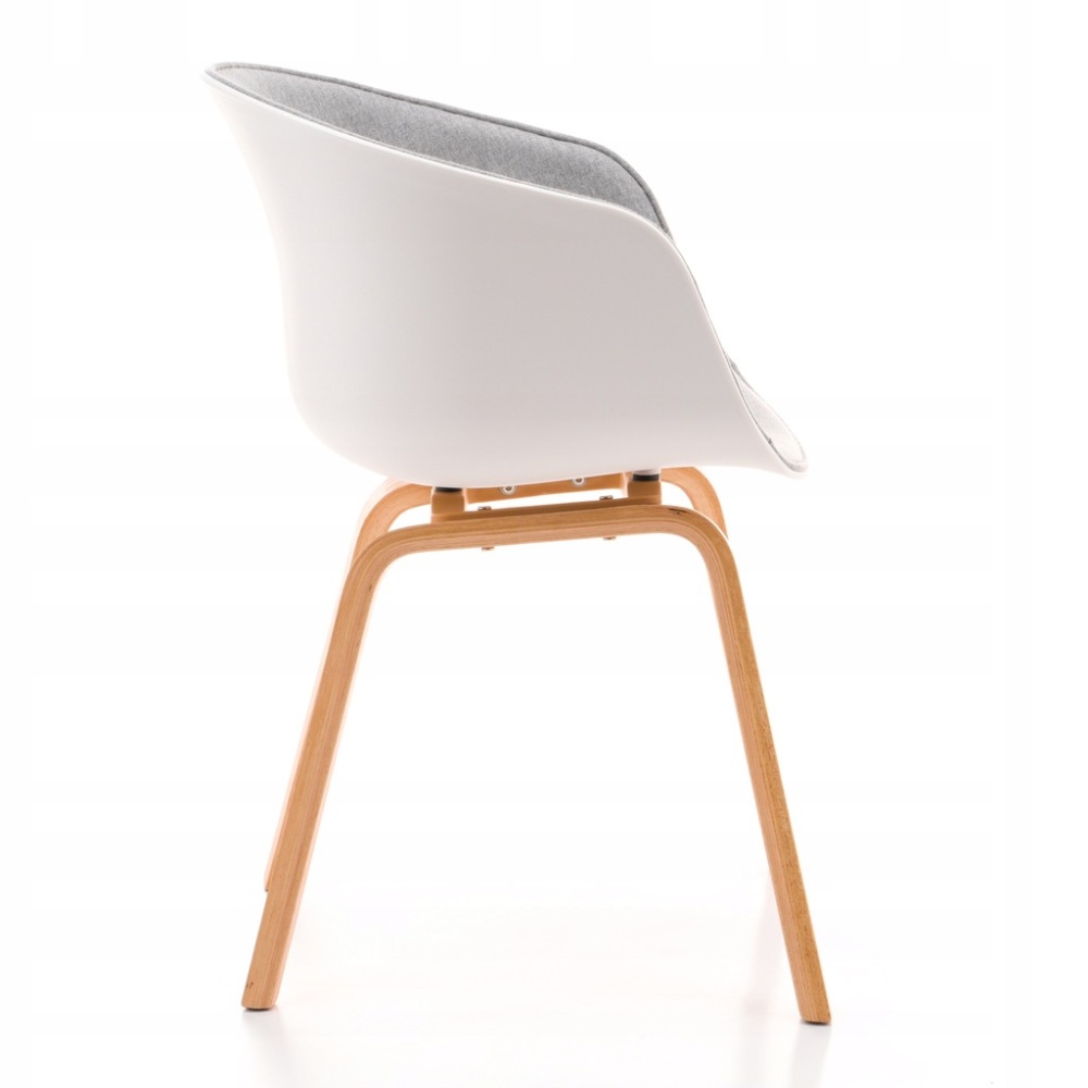 HEY About A Chair AAC22 With Upholstery and Wooden Legs