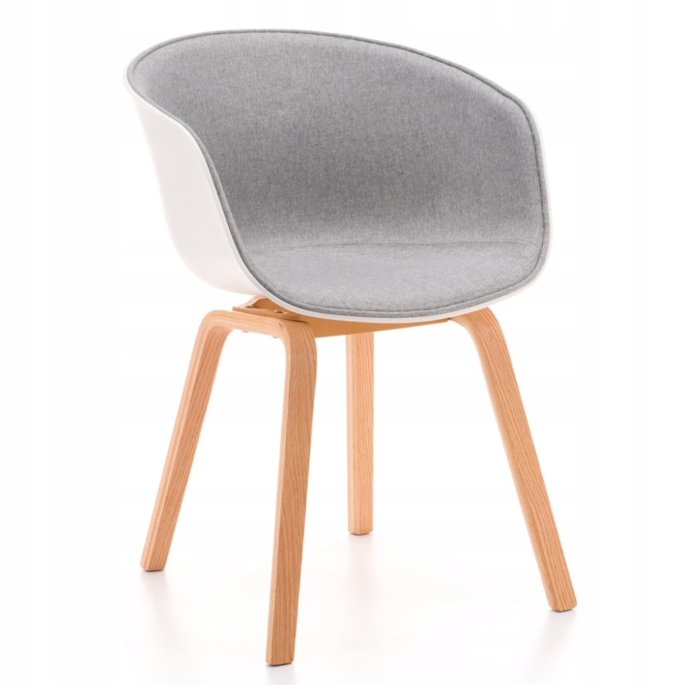 HEY About A Chair AAC22 With Upholstery and Wooden Legs